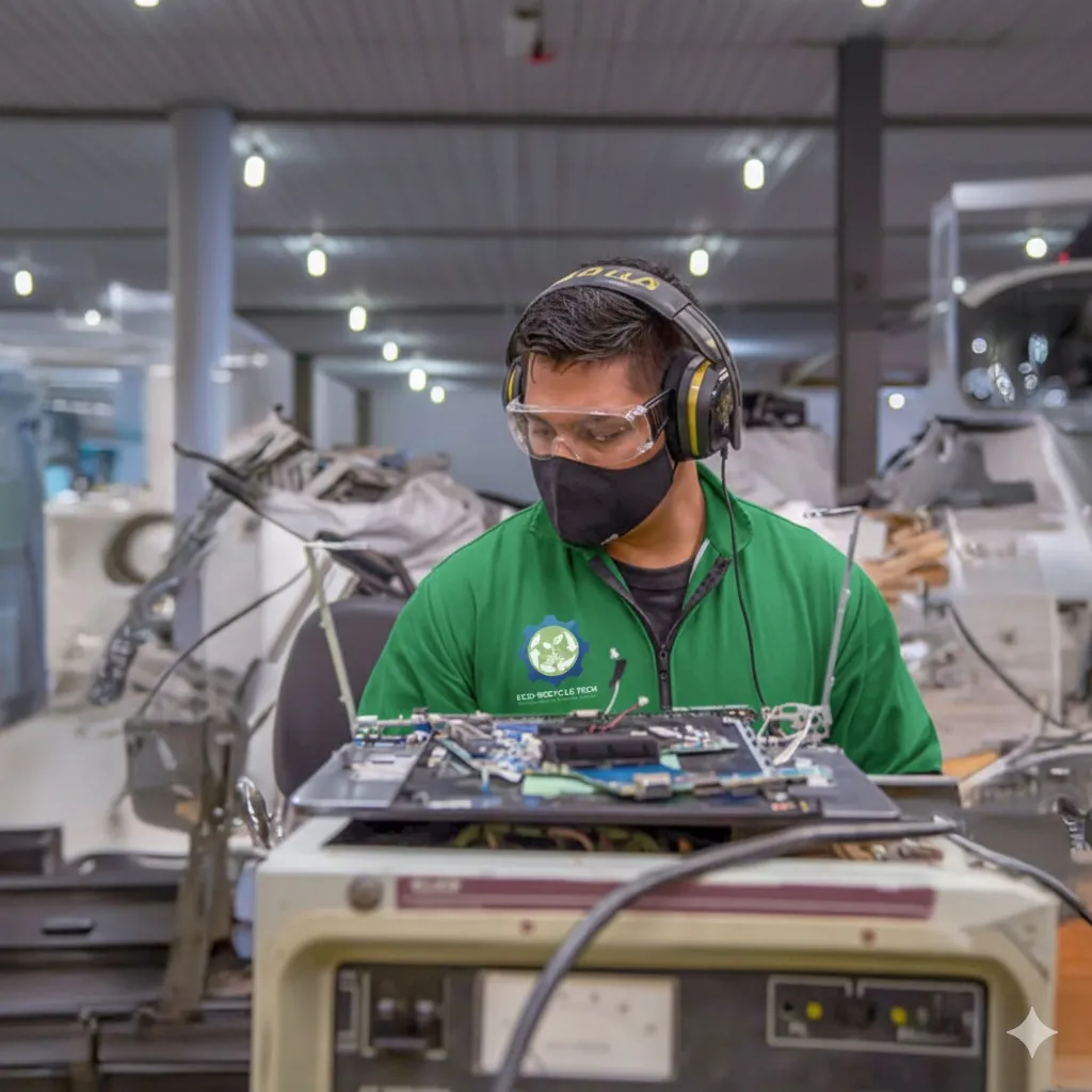 Planta de tratamiento RAEE de ASOEXPERTOS